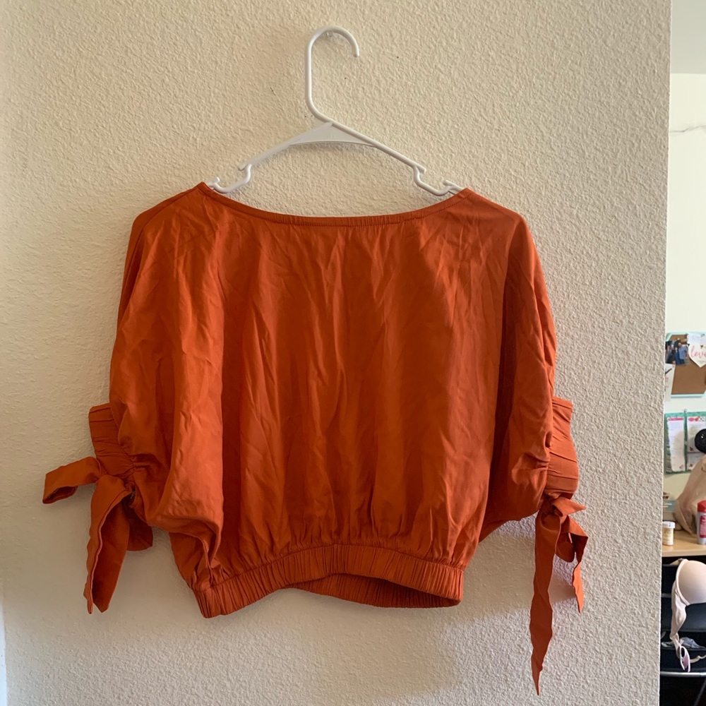 Rust Orange Top
